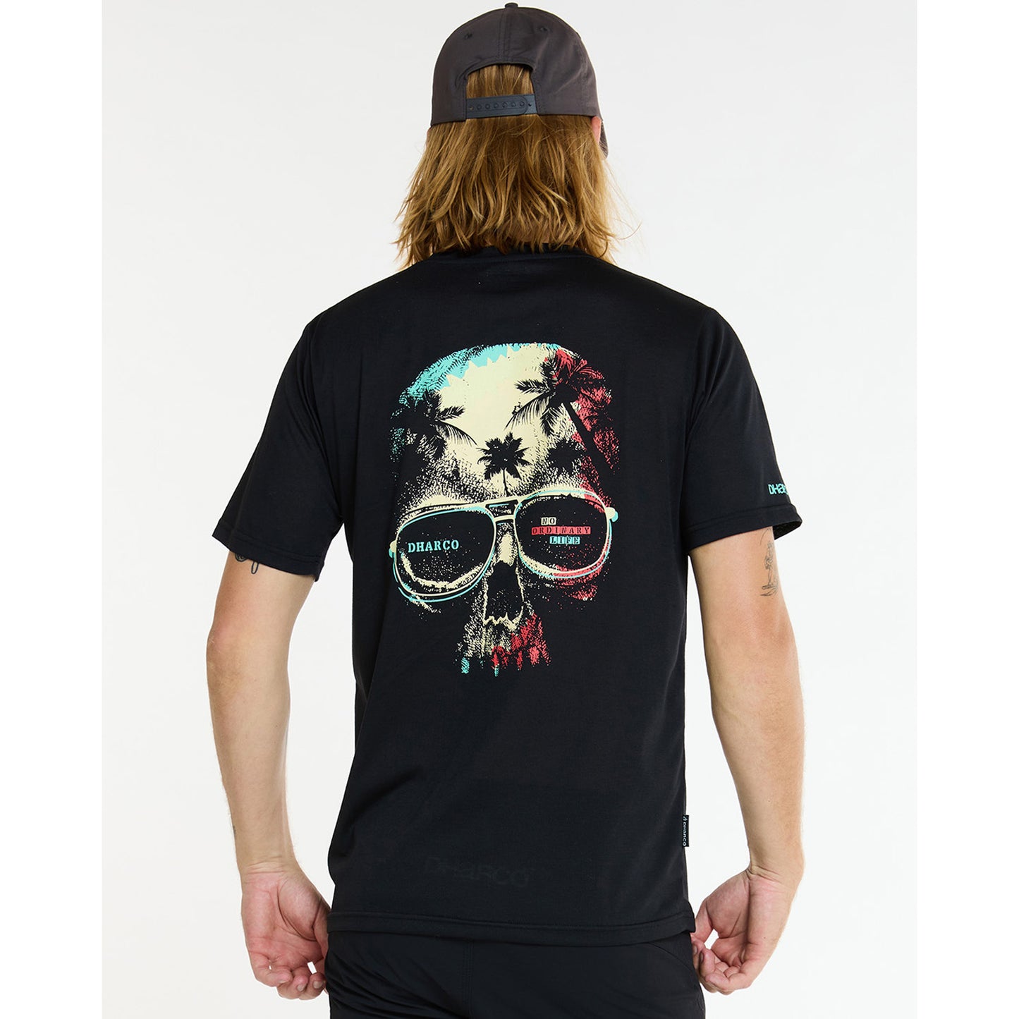 Maillot DHARCO TECH TEE EDDIE Manches Courtes Noir