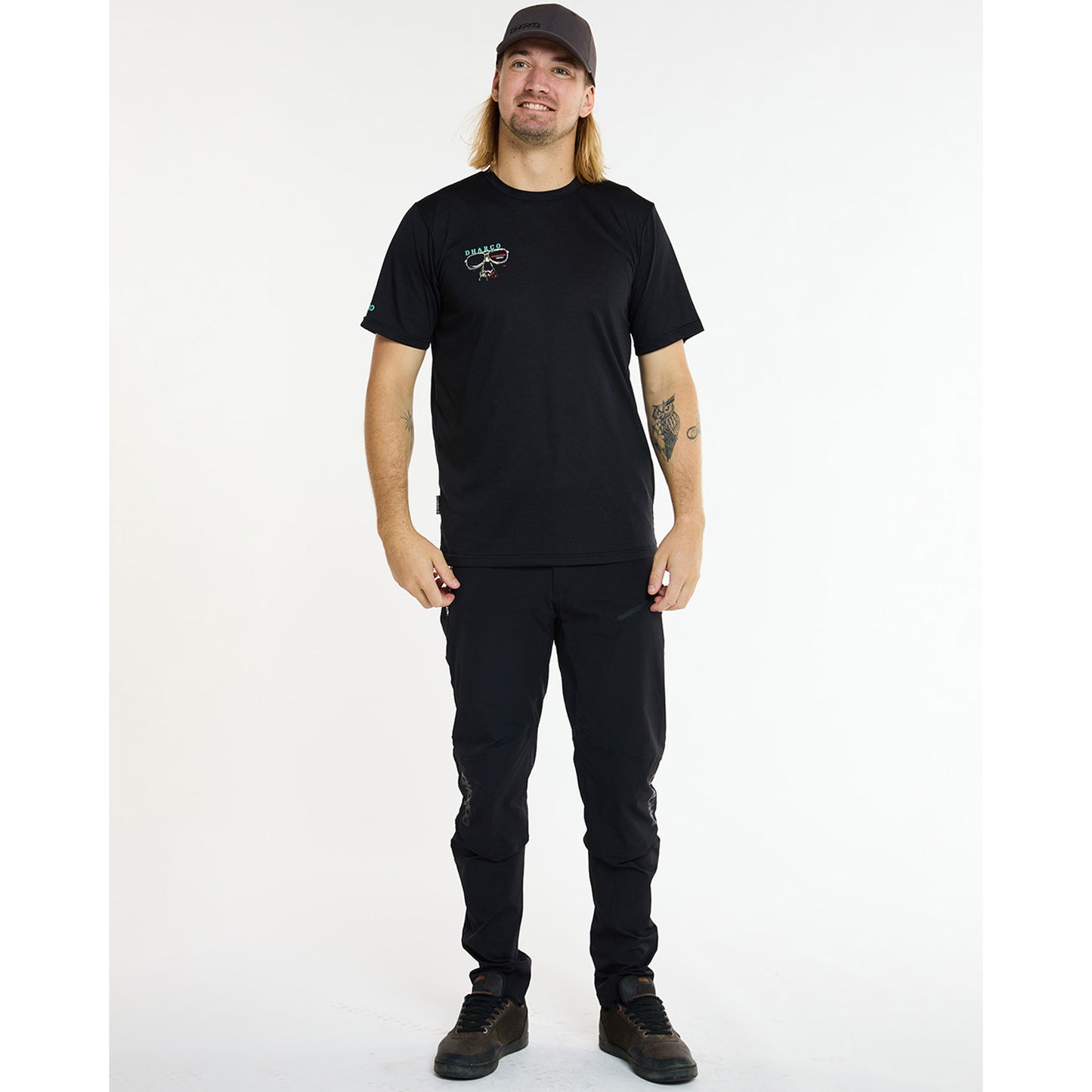 Maillot DHARCO TECH TEE EDDIE Manches Courtes Noir