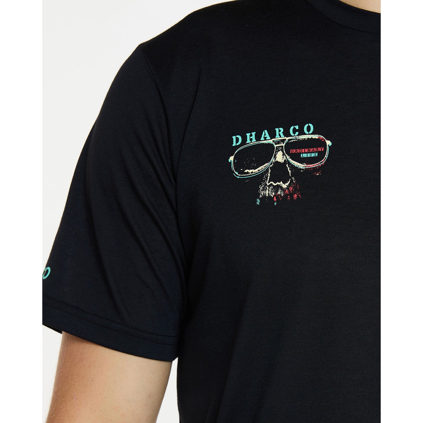 Maillot DHARCO TECH TEE EDDIE Manches Courtes Noir