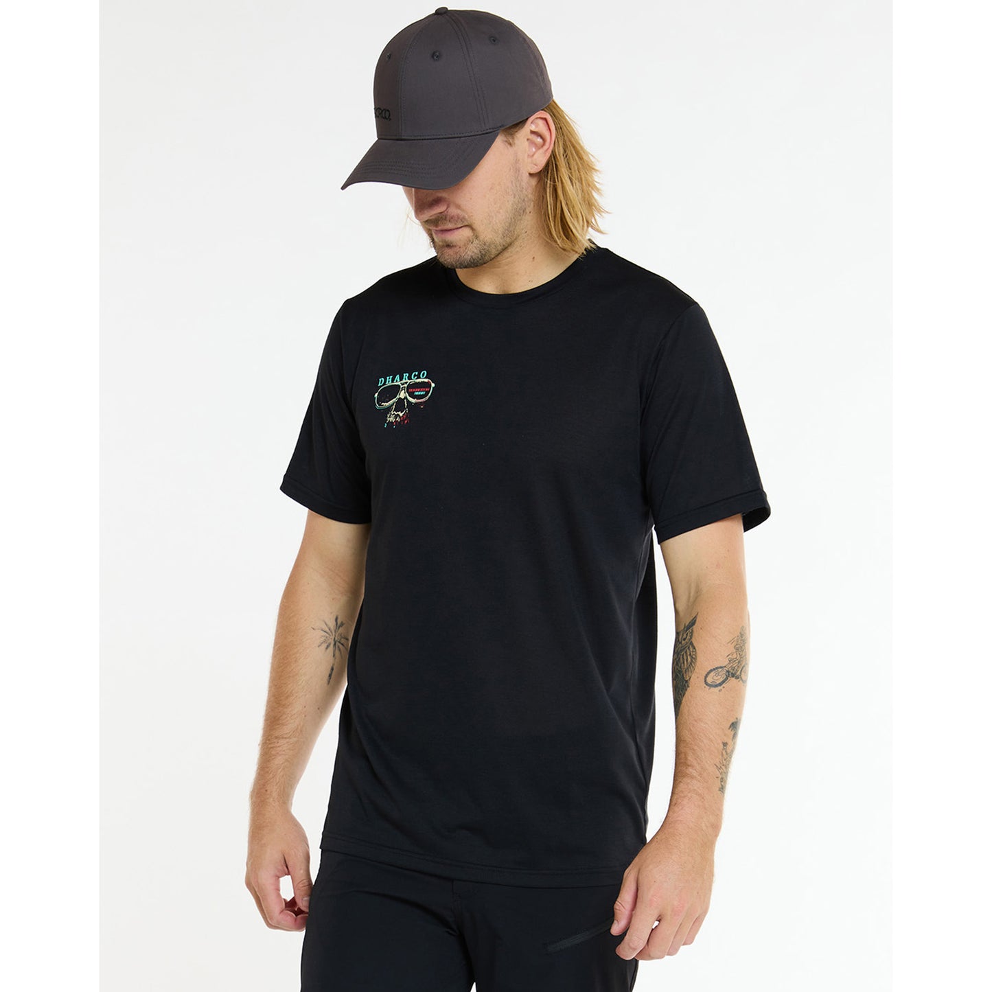 Maillot DHARCO TECH TEE EDDIE Manches Courtes Noir