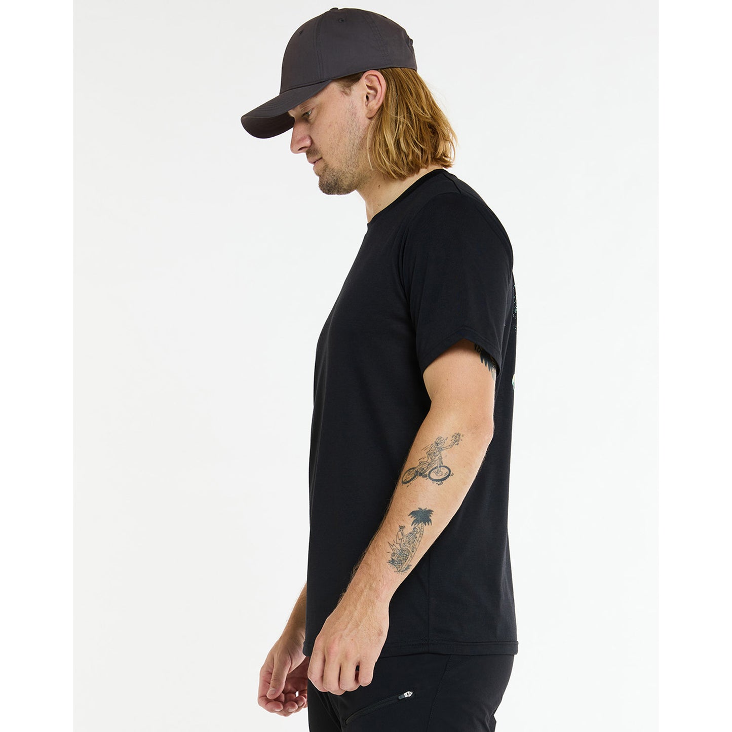 Maillot DHARCO TECH TEE EDDIE Manches Courtes Noir