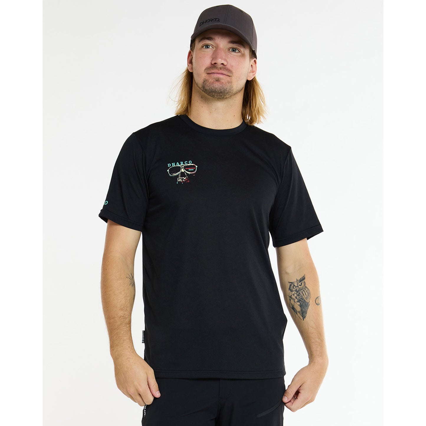 Maillot DHARCO TECH TEE EDDIE Manches Courtes Noir
