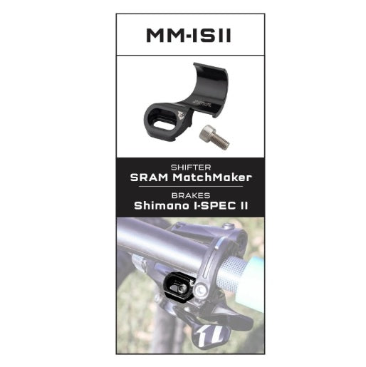 WOLF TOOTH ShiftMount MM-ISII Monteringsadapter SRAM MatchMaker X Skifter> Shimano I-SPEC II Bremse