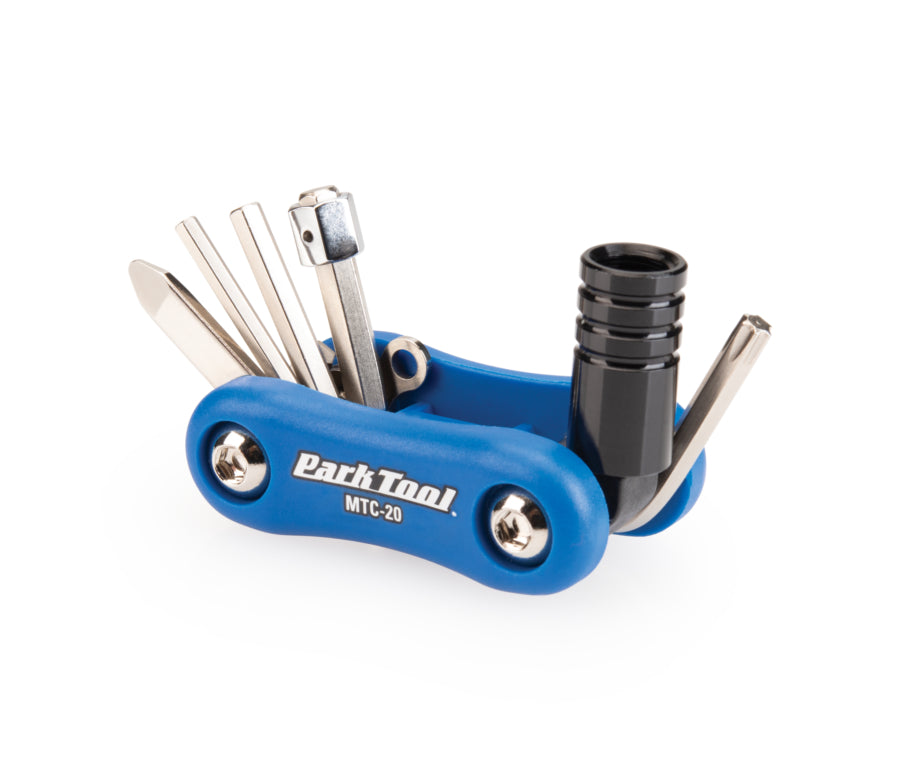 Park Tool MTC-20 mit ausgeklappten Werkzeugen