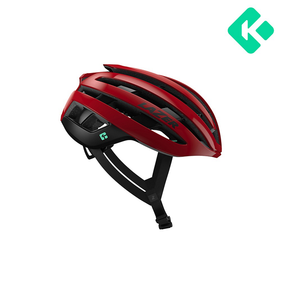 Rennrad-Helm LAZER Z1 KINETICORE Rot Metallic