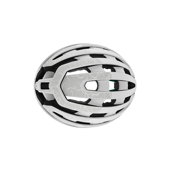 Wielrenhelm LAZER Z1 KINETICORE Wit Mat - Gelimiteerde Editie UYH Use Your Head + LED