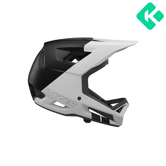 Casque VTT LAZER CAGE KINETICORE Noir Blanc