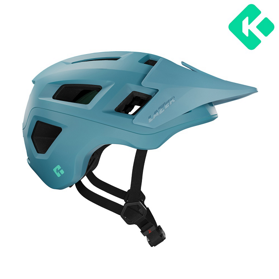 Casco MTB LAZER COYOTTE KINETICORE Blu Celadon