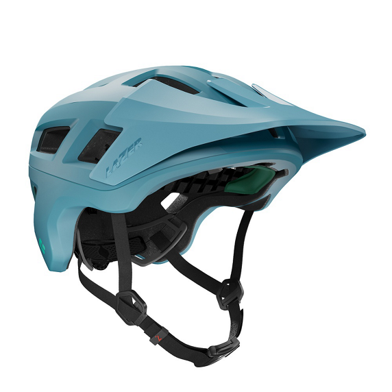 Casco MTB LAZER COYOTTE KINETICORE Blu Celadon