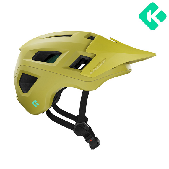 MTB-Helm LAZER COYOTTE KINETICORE Green Mat