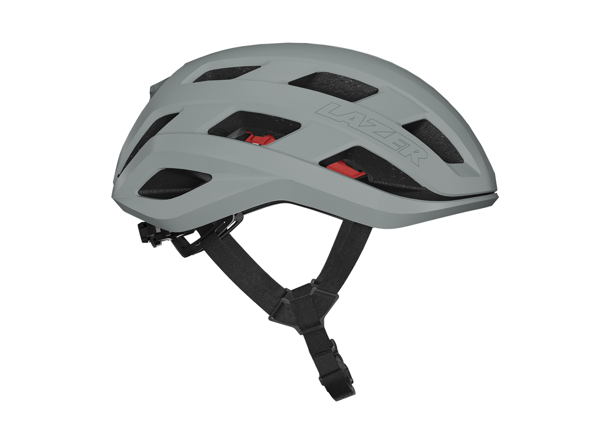 Rennradhelm LAZER BLADE KINETICORE Grau