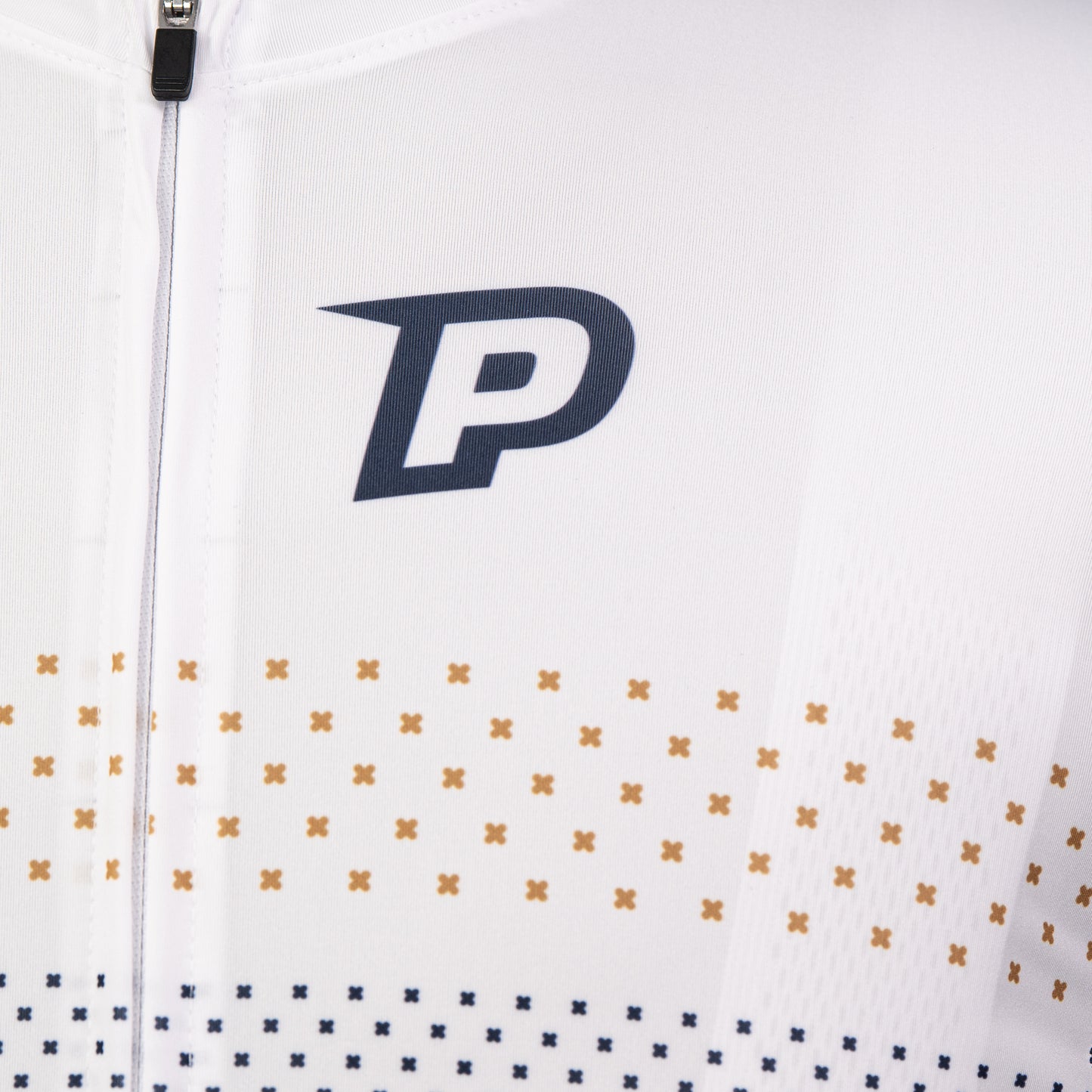 Maillot PROBIKESHOP By CHEF DE FILE Manches Courtes Marine/Blanc