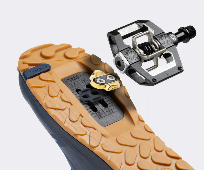 MTB-sko CRANKBROTHERS MALLET TRAIL LACE CLIP Blå/Gum