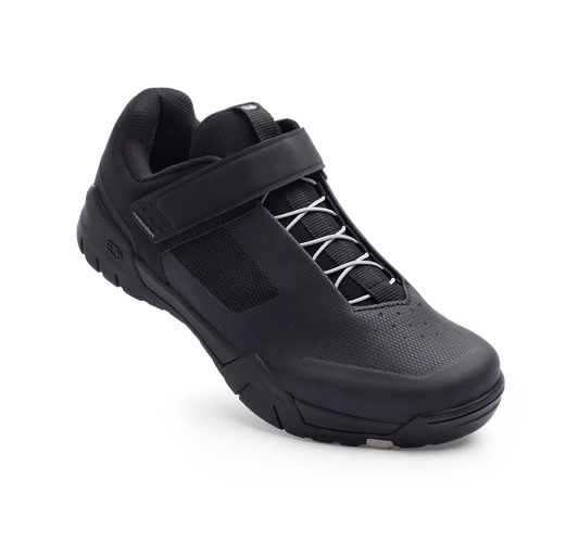 Scarpe MTB CRANKBROTHERS MALLET ENDURO SPEED LACE CLIP-IN Nero/Argento