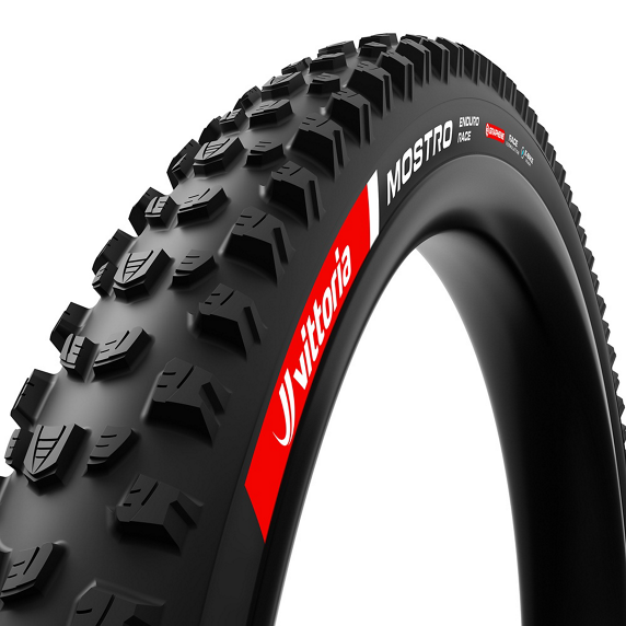 Pneu VITTORIA MOSTRO ENDURO RACE  27.5x2.6 Graphene/Silica Tubeless Ready Souple Noir