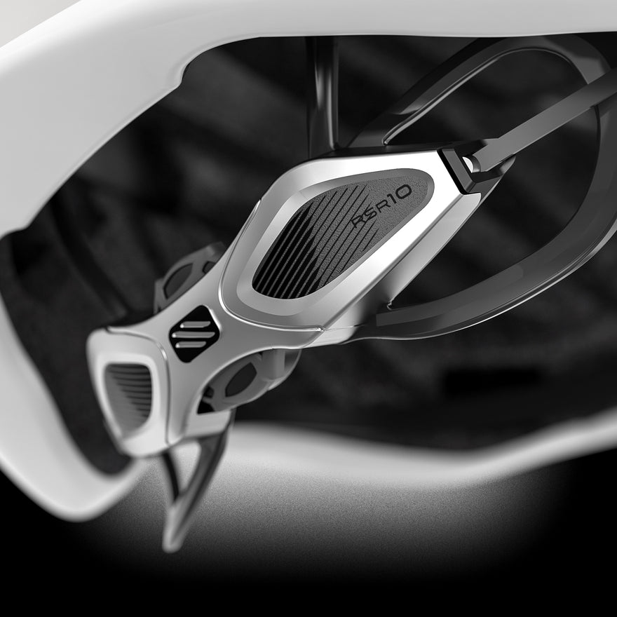 Kask Szosowy RUDY PROJECT NYTRON PRO Biały Iryzujący Matt