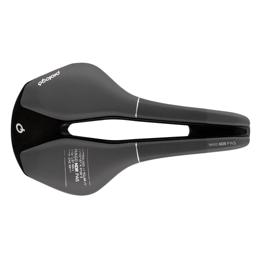 Selle PROLOGO NAGO NDR PAS 137mm Rails Tirox Noir