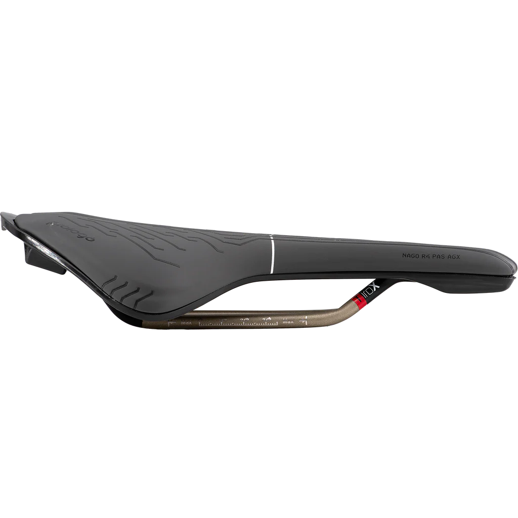 Selle PROLOGO NAGO R4 PAS AGX 137mm Rails Tirox Noir