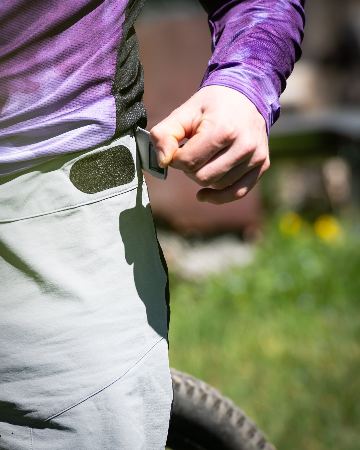 Pantalon USWE SKRUBB Gris