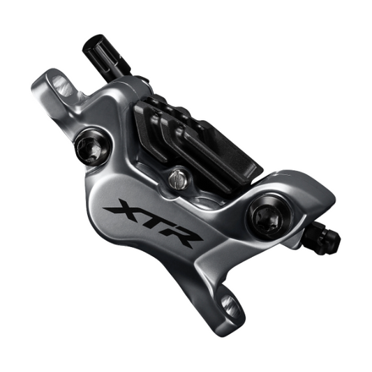 Étrier de Frein à Disque SHIMANO XTR BR-M9120 4 Pistons Plaquettes Métalliques avec Ailettes