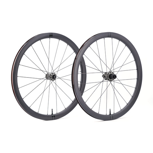 Paire de Roues SCOM AERO 40 Tubeless Ready (Center Lock)