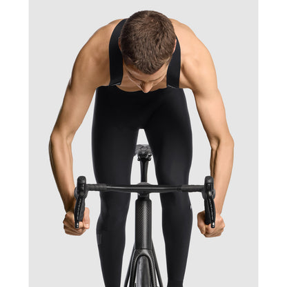 Pikad traksidega rattapüksid ASSOS EQUIPE R HABU WINTER S11 Must