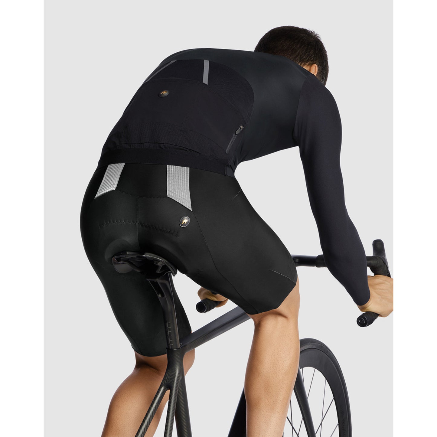 Trikot ASSOS MILLE GTO C2 Langarm Schwarz