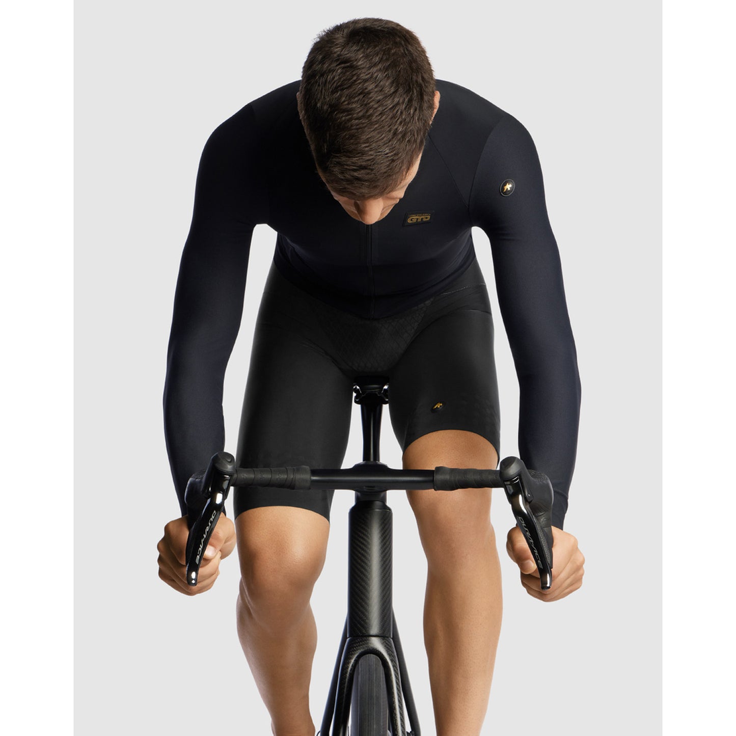 Trikot ASSOS MILLE GTO C2 Langarm Schwarz
