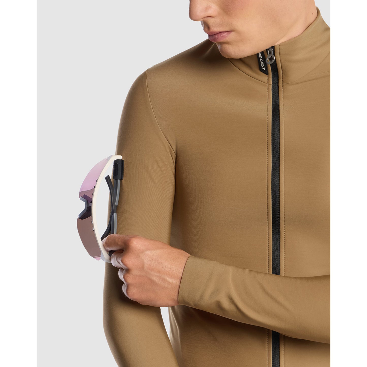 Tröja ASSOS MILLE GT SPRING FALL C2 Långa ärmar Bronze Ash