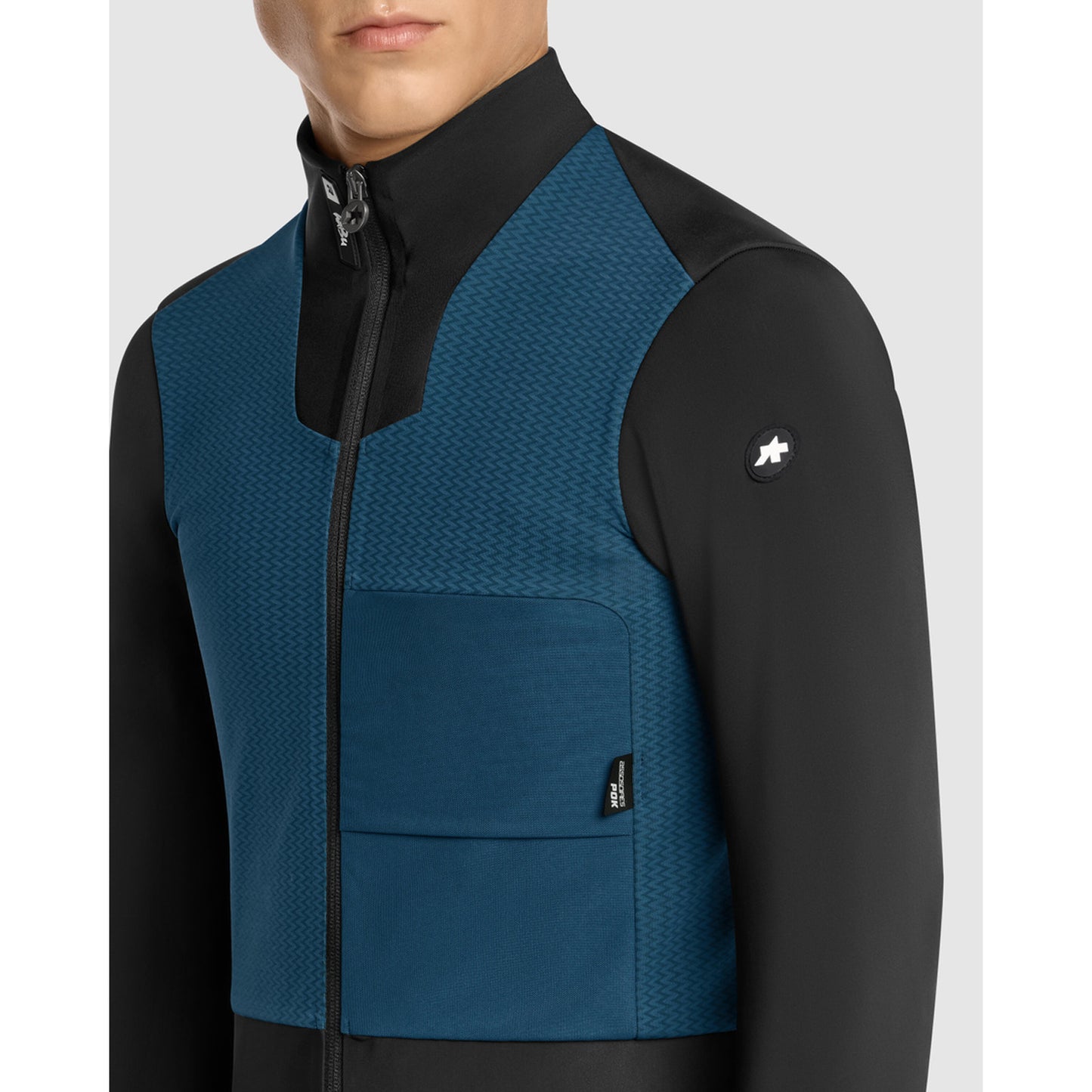 ASSOS EQUIPE R HABU WINTER S11 Jakke Petrol Blue