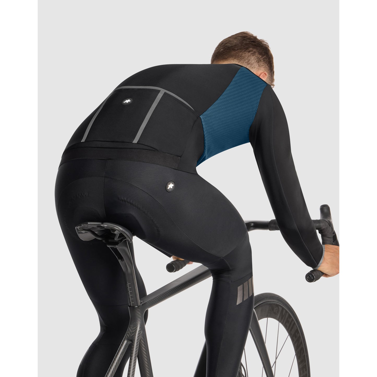 ASSOS EQUIPE R HABU WINTER S11 Jakke Petrol Blue