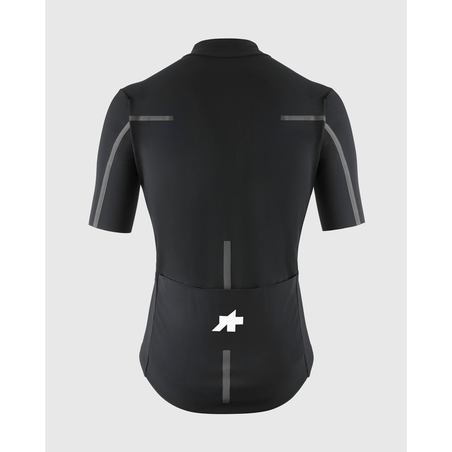 Dres ASSOS EQUIPE R THERMO RAIN S11 Krátké rukávy Černá