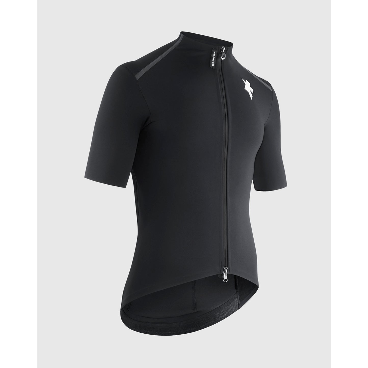 Dres ASSOS EQUIPE R THERMO RAIN S11 Krátké rukávy Černá