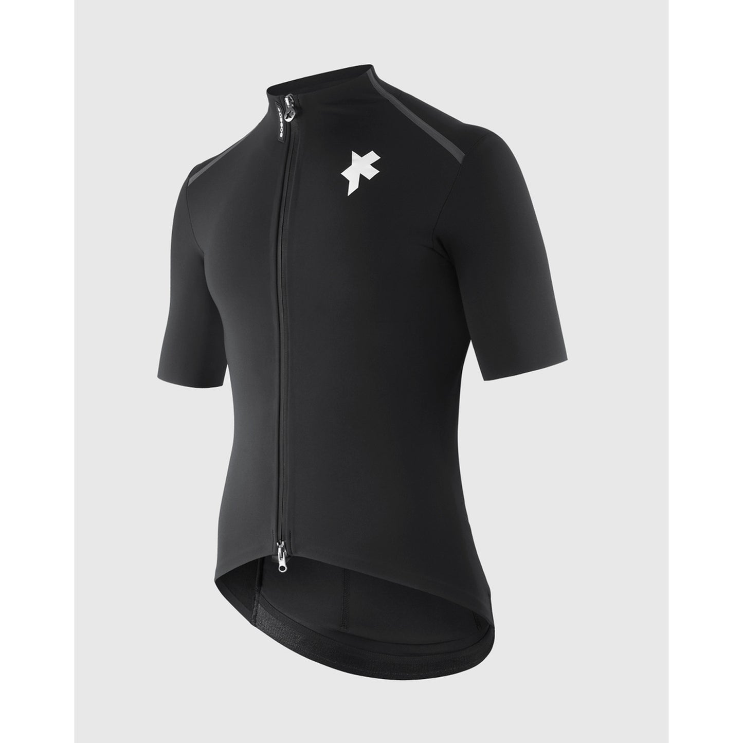 Dres ASSOS EQUIPE R THERMO RAIN S11 Krátké rukávy Černá