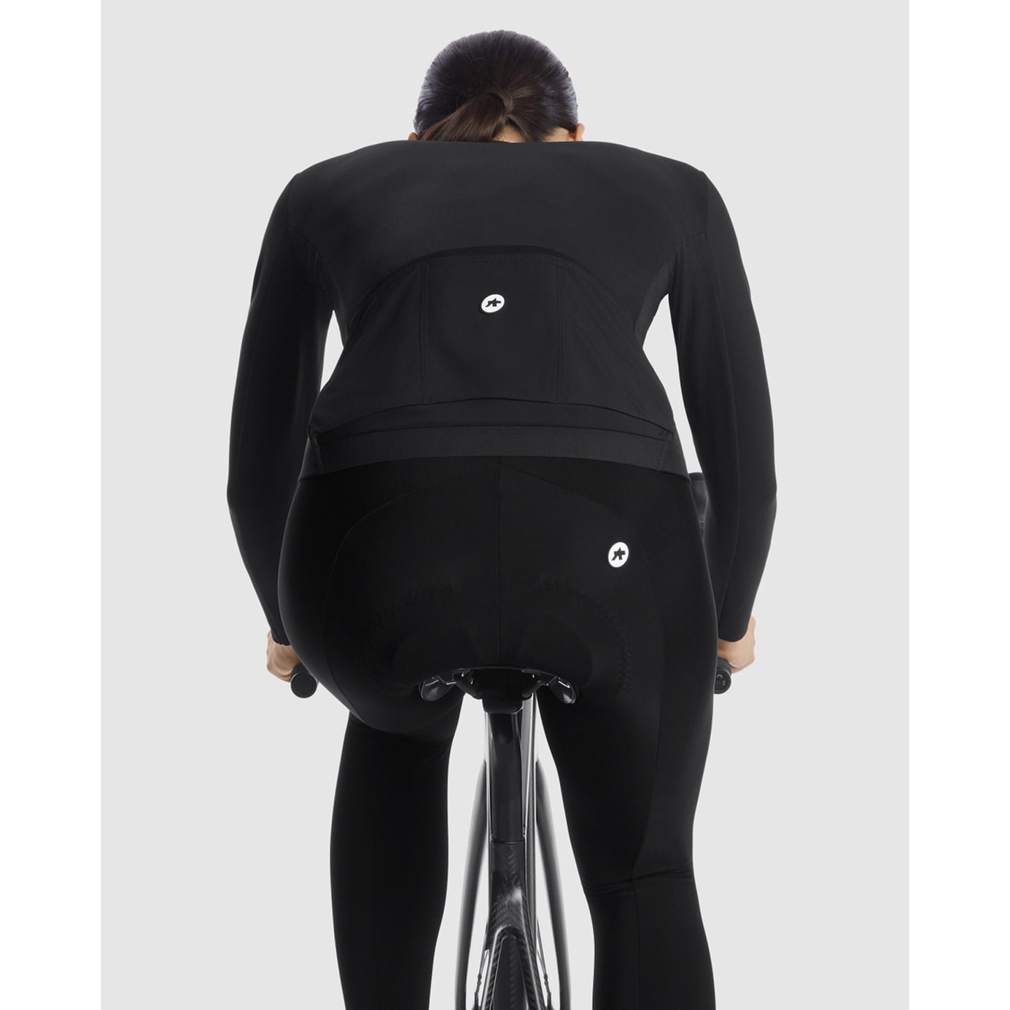 Maglia ASSOS UMA GT SPRING FALL C2 Maniche Lunghe Donna Nero