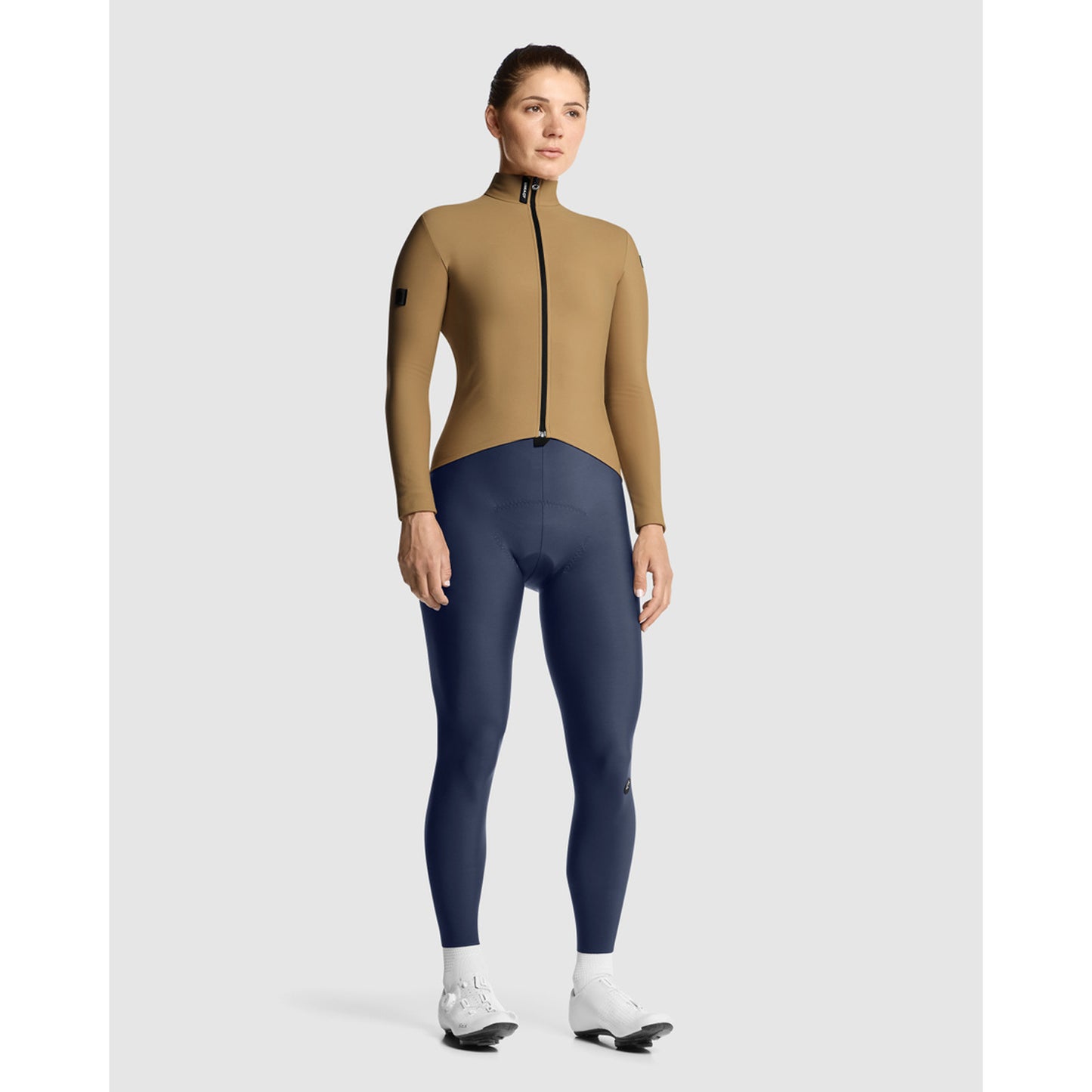 Tröja ASSOS UMA GT SPRING FALL C2 Långärmad Dam Bronze Ash