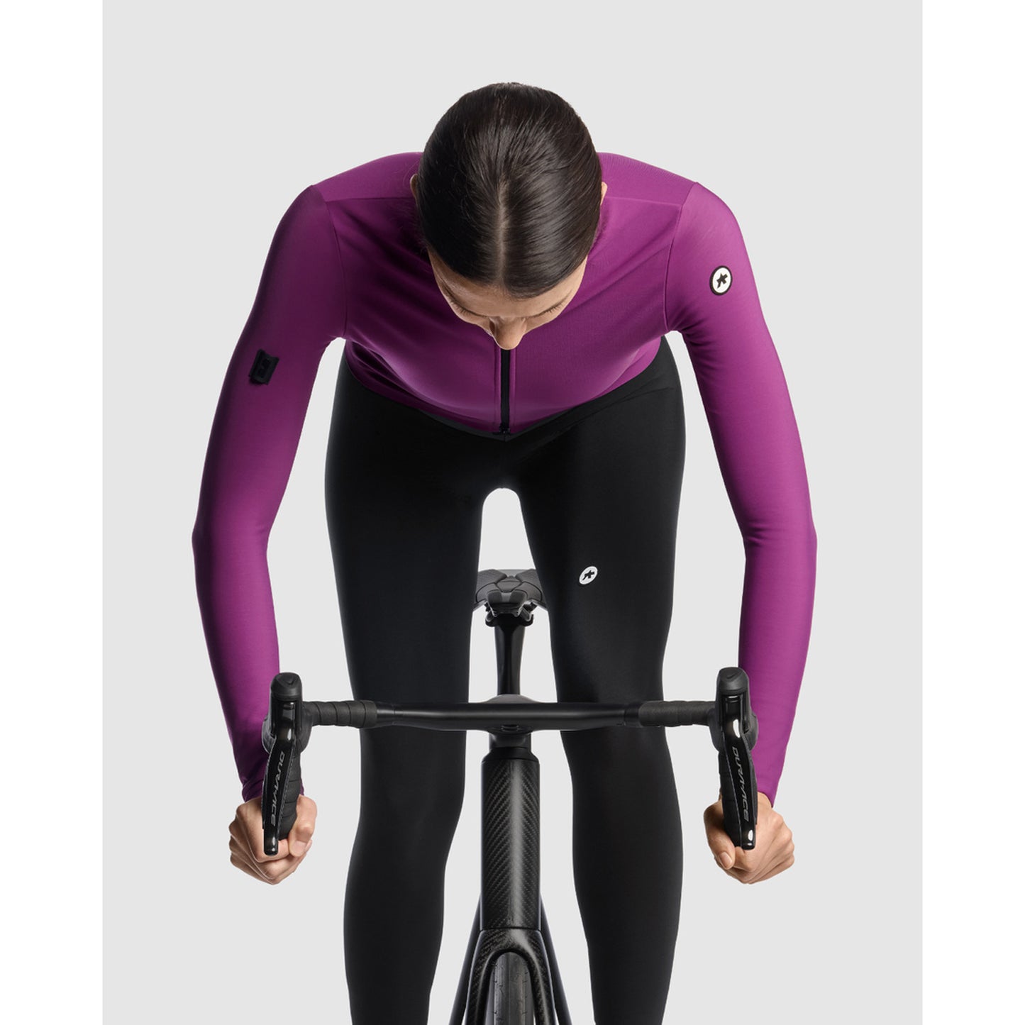 Tröja ASSOS UMA GT SPRING FALL C2 Långärmad Dam Alchemy Purple