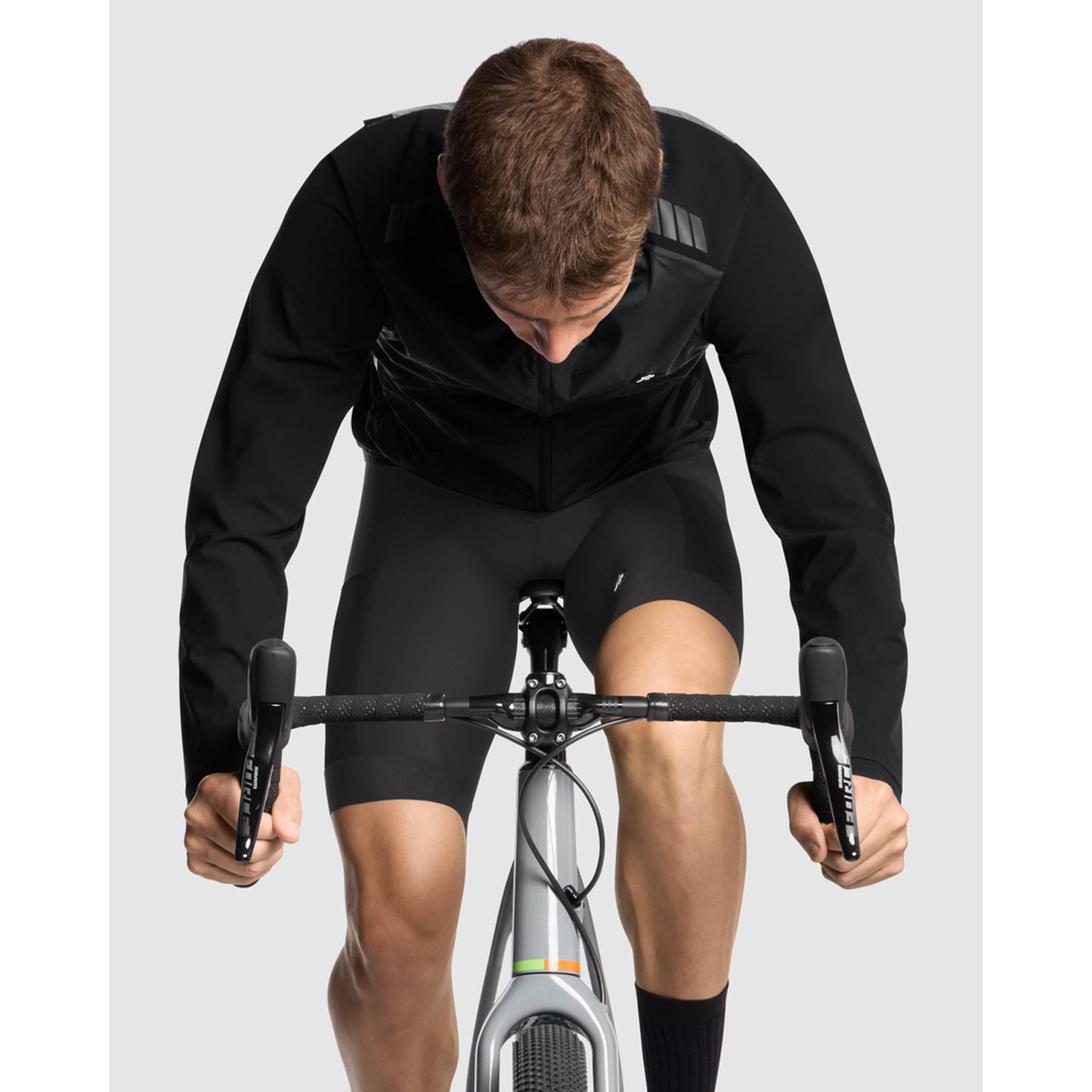 Giacca ASSOS TACTICA STEINADLER SHELL T5 Nero