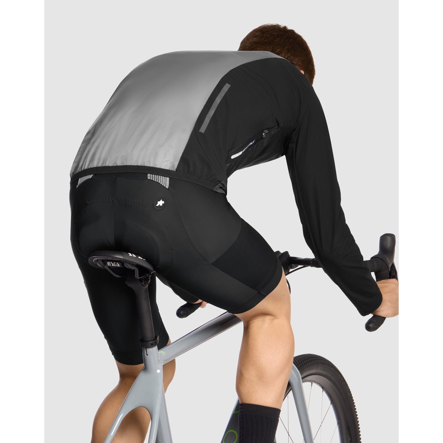Giacca ASSOS TACTICA STEINADLER SHELL T5 Nero