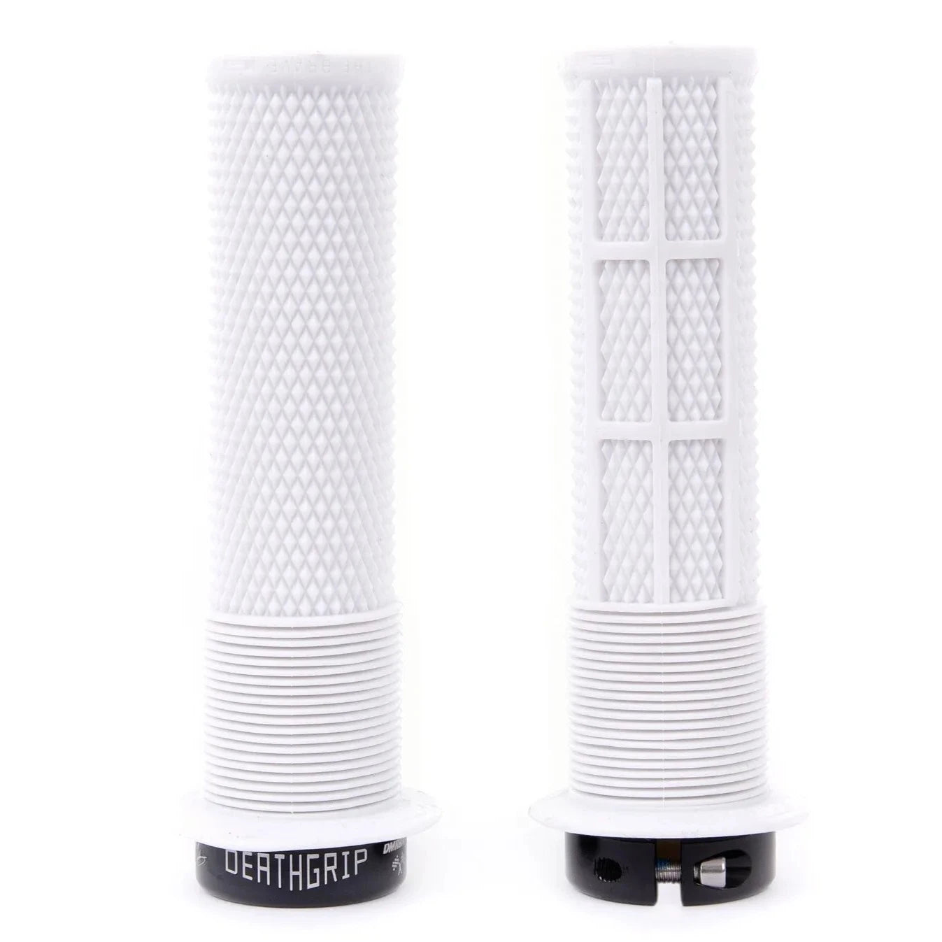 Grips DMR DEATHGRIP Flange Medium Lock-on Hvid
