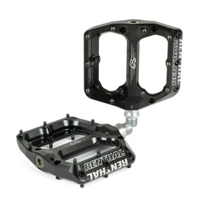 Pedales Planos RENTHAL REVO-F Negro