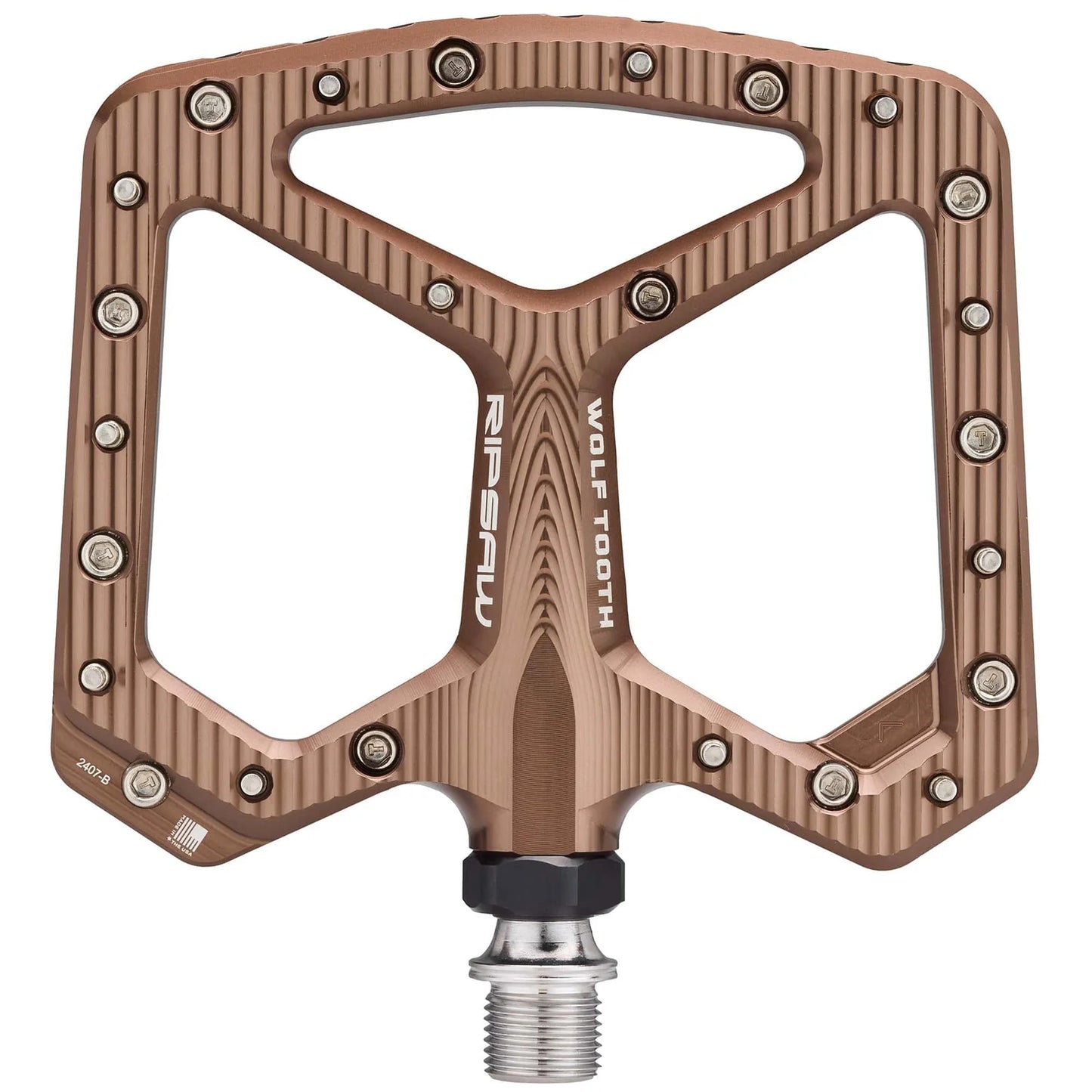 Pédales Plates WOLF TOOTH RIPSAW Espresso