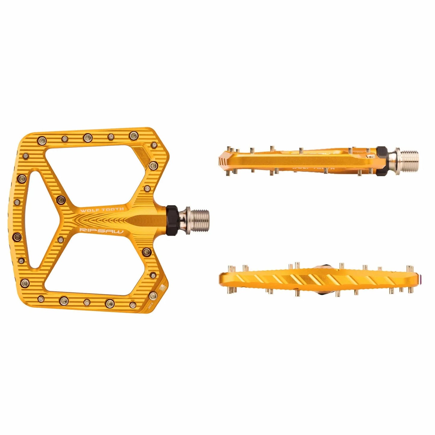 Pédales Plates WOLF TOOTH RIPSAW Or