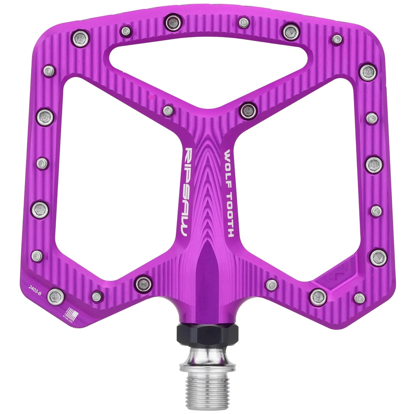 Pédales Plates WOLF TOOTH RIPSAW Violet