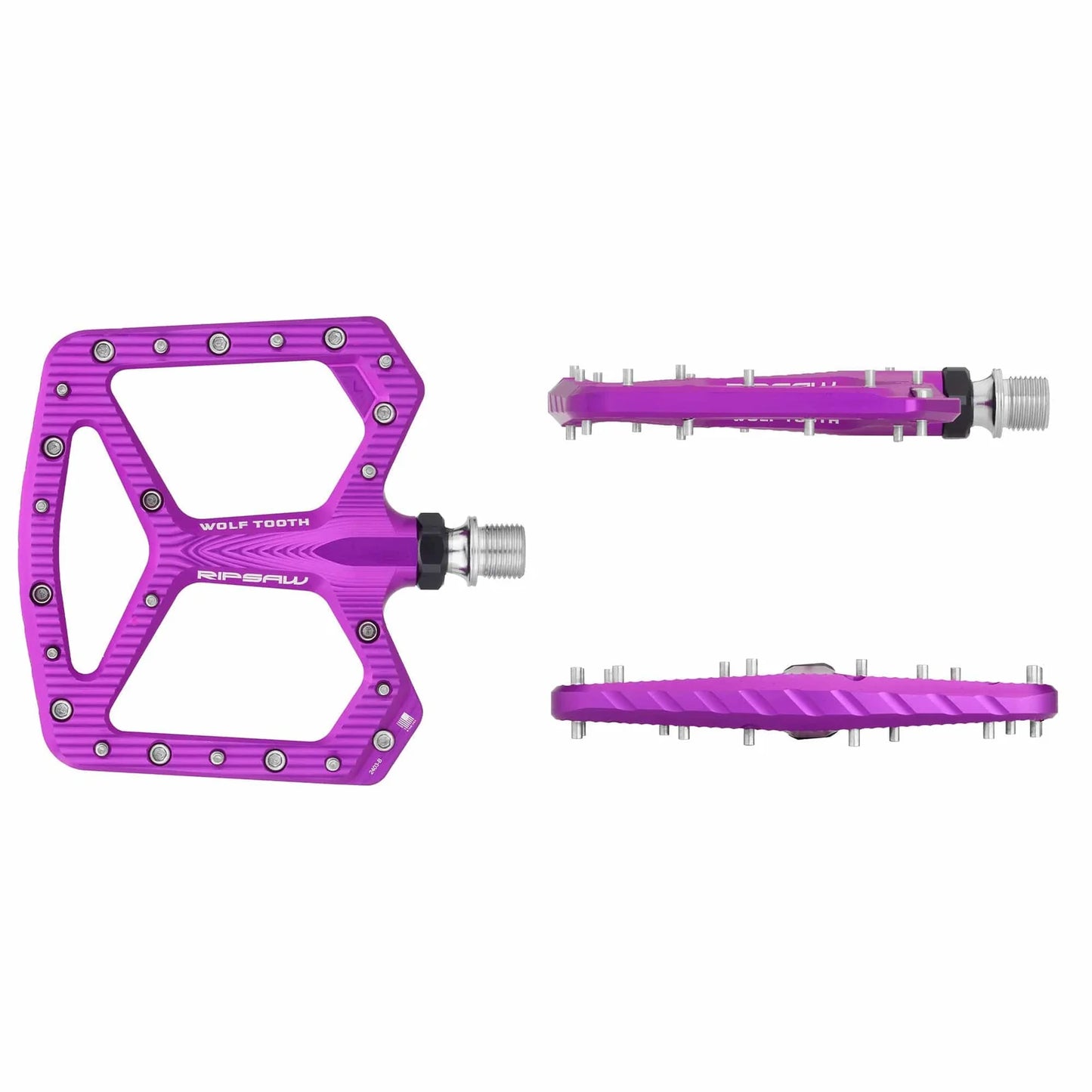 Pédales Plates WOLF TOOTH RIPSAW Violet