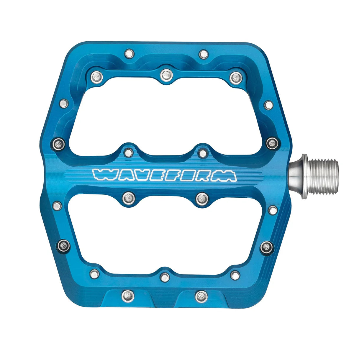 Pédales Plates WOLF TOOTH WAVEFORM Small Bleu
