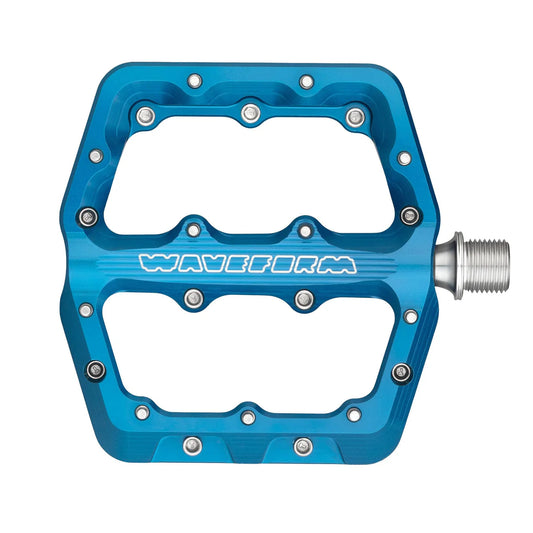Pédales Plates WOLF TOOTH WAVEFORM Small Bleu