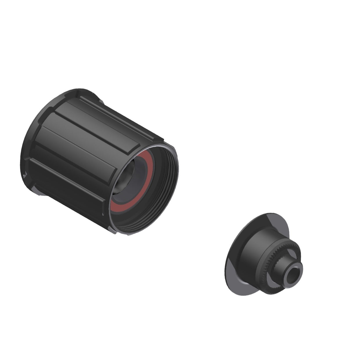 DT SWISS Ratchet-friløbsbody til Shimano HG, 5x130/135 mm aksel, let aluminium
