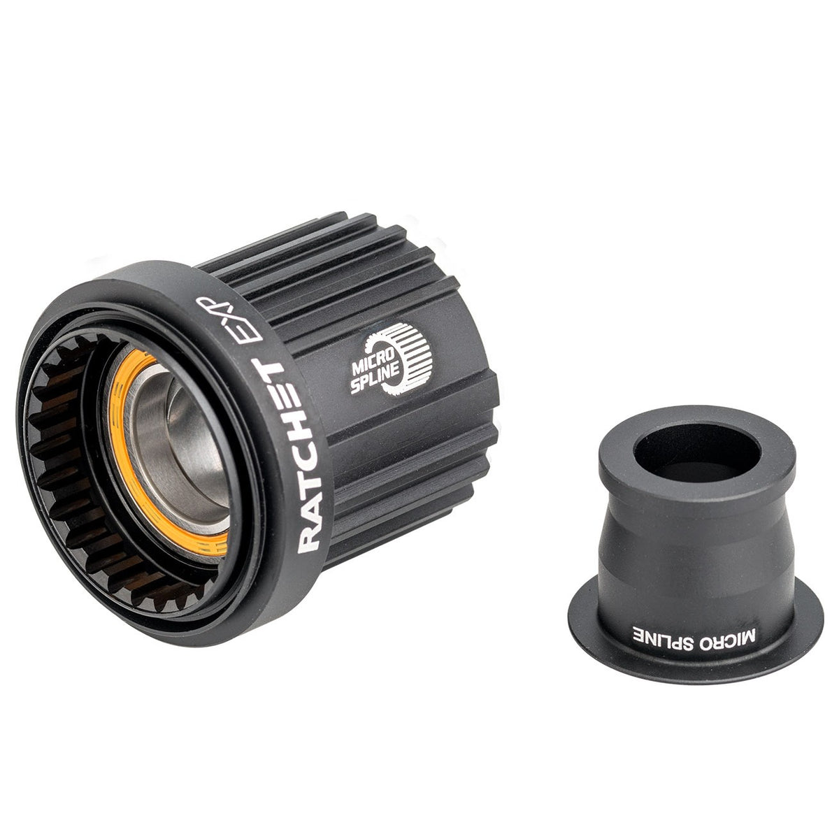 DT SWISS Ratchet EXP Shimano Micro Spline tipa Light Ceramic alumīnija brīvrumbas korpuss 12x142/148 mm asij