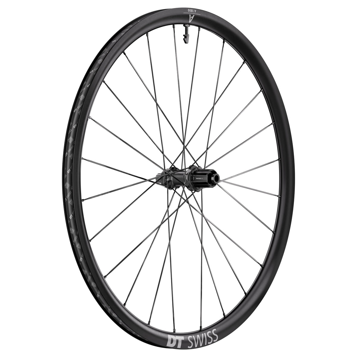 Komplet kół DT SWISS A 1800 SPLINE 30 Disc – widok z tyłu